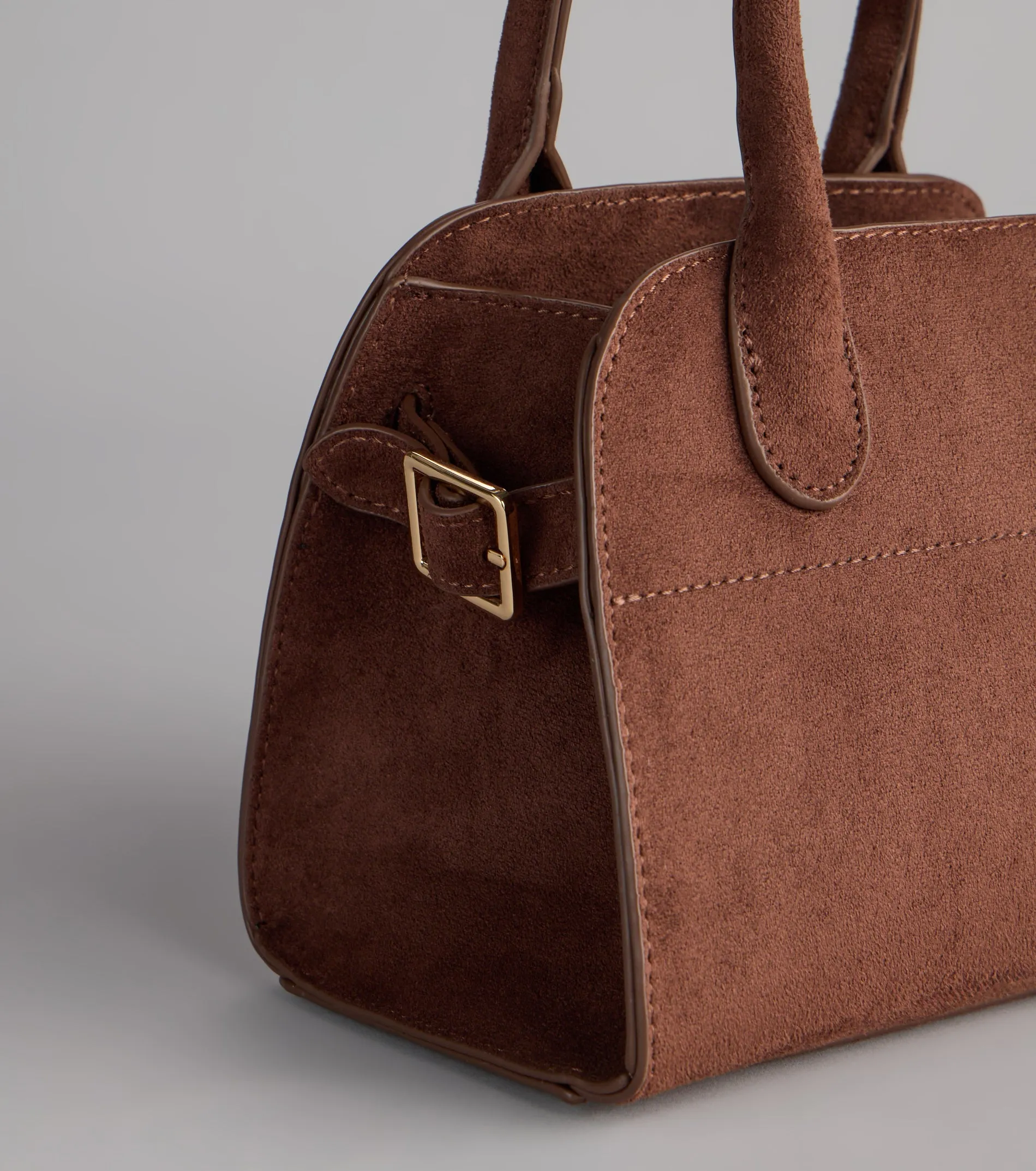 Mini Moment Faux Suede Tote Bag sold by Windsor product image thumbnail 3