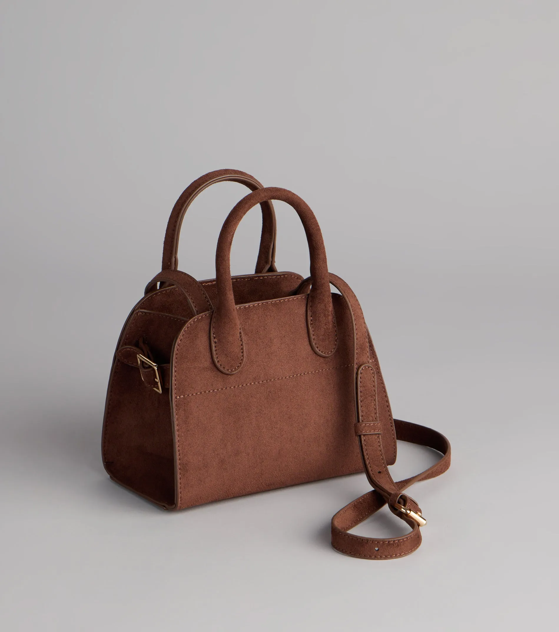 Mini Moment Faux Suede Tote Bag sold by Windsor product image thumbnail 4