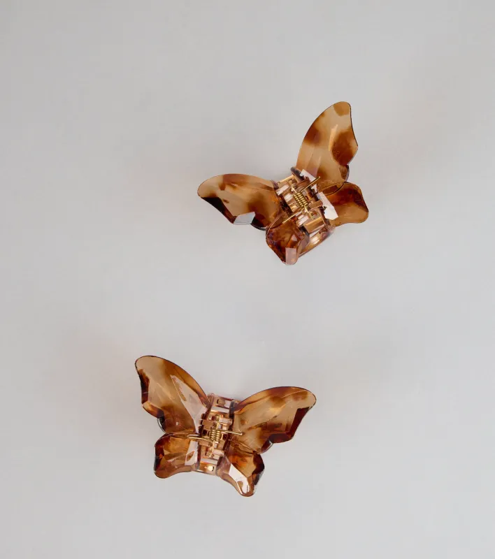 Butterfly Mood Hair Clips sold by Windsor