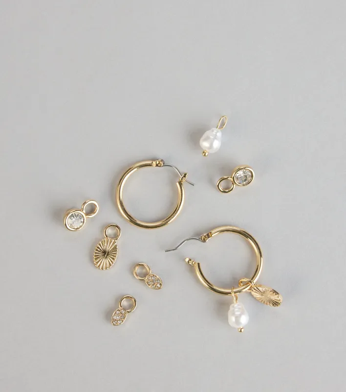 Mood Match Charm Earrings Pack sold by Windsor