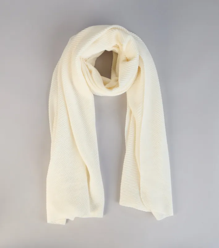 Go With the Flow Pleated Scarf sold by Windsor