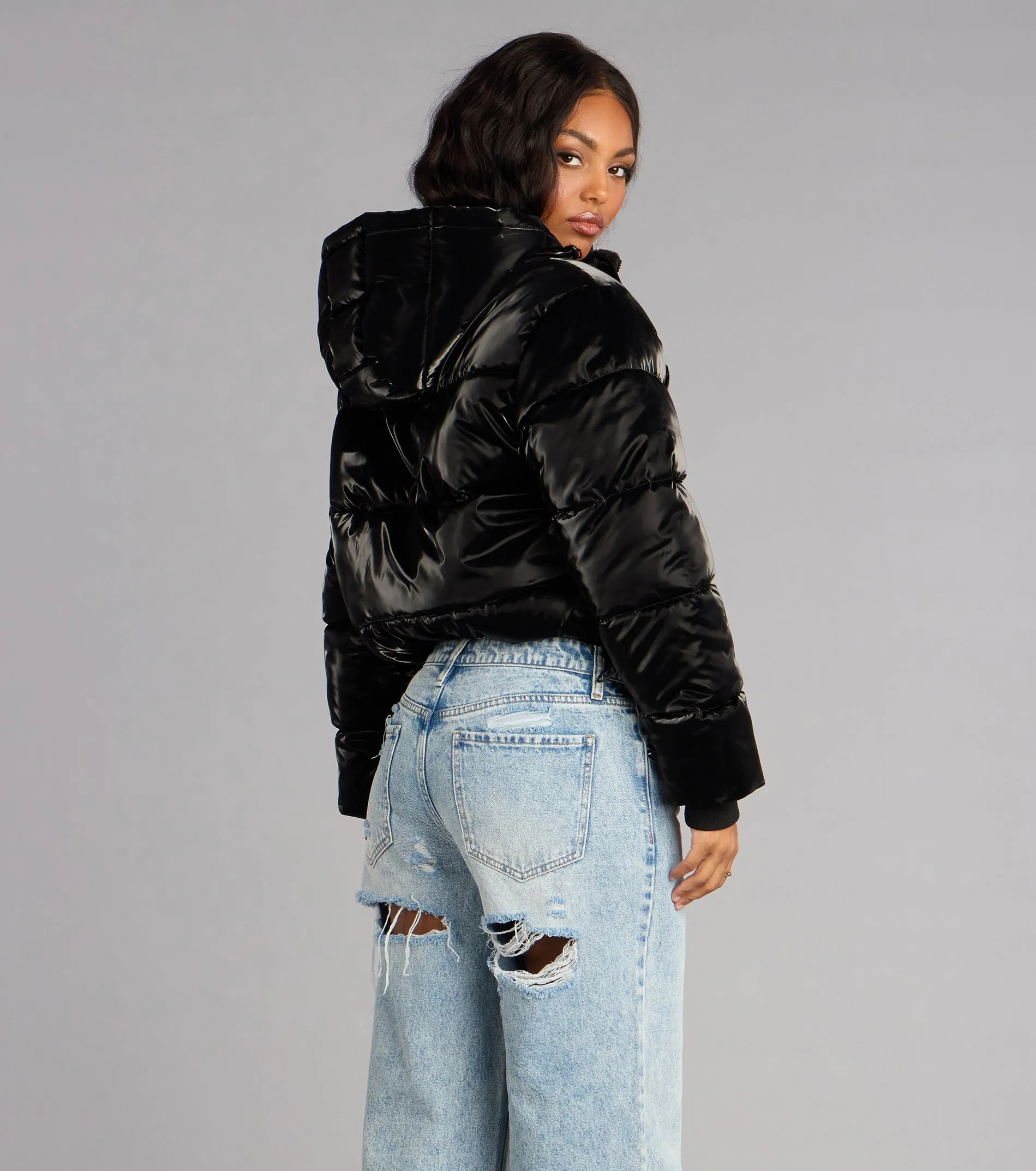 Urban Cool Oversized Puffer Jacket sold by Windsor product image thumbnail 2