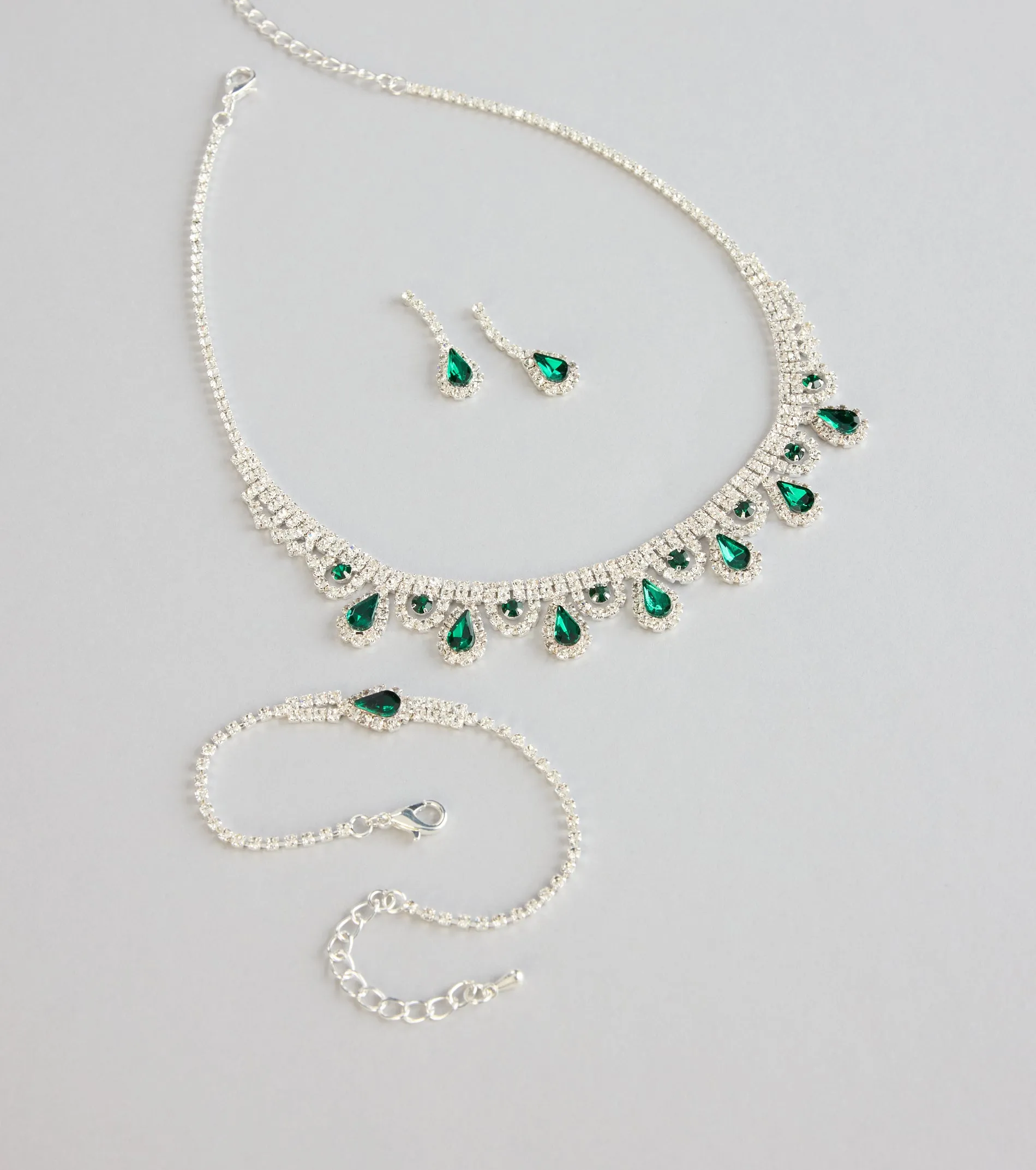 Glam Theory Necklace And Earrings Set sold by Windsor product image thumbnail 3