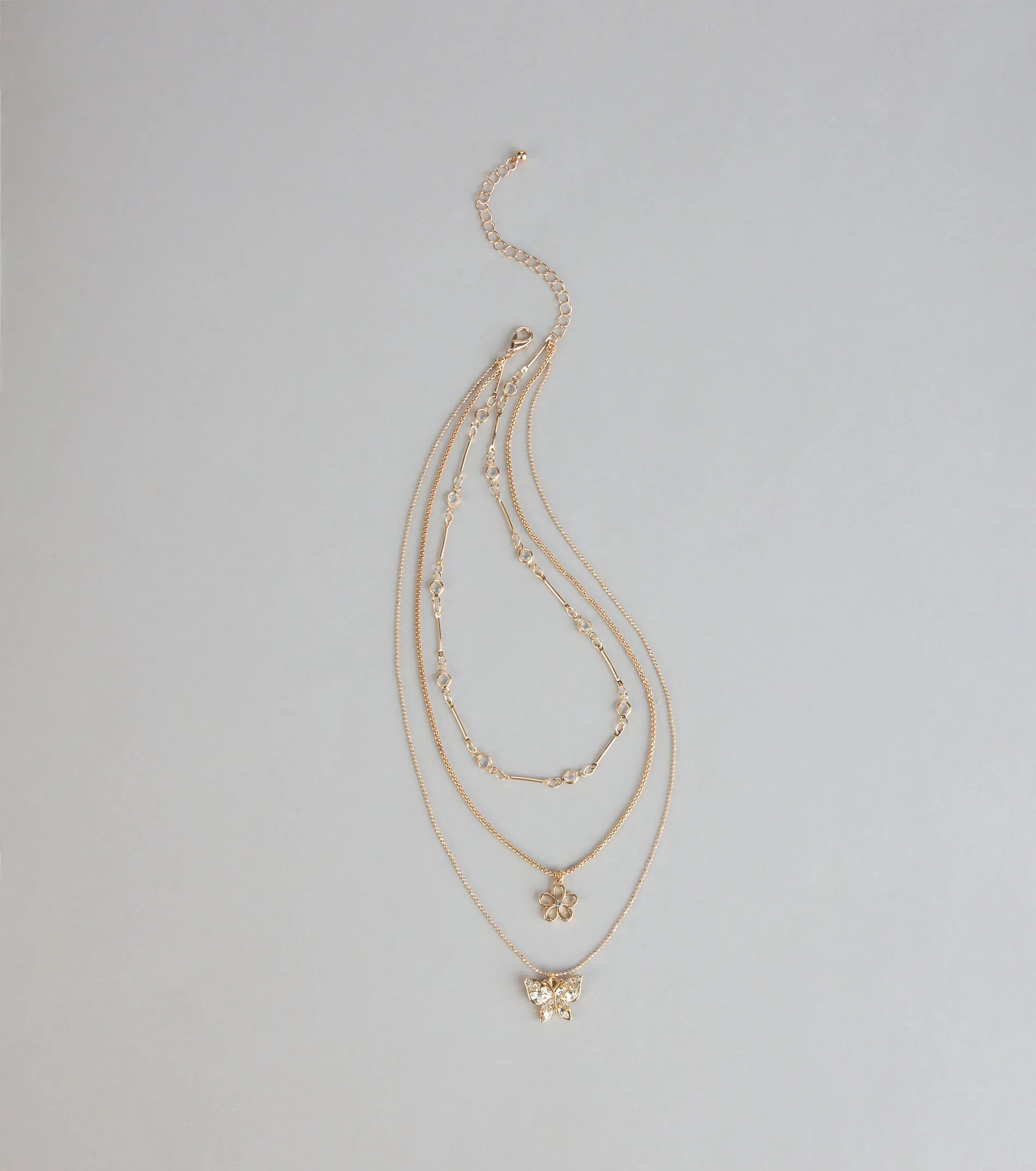 Garden Glow Layered Necklace sold by Windsor