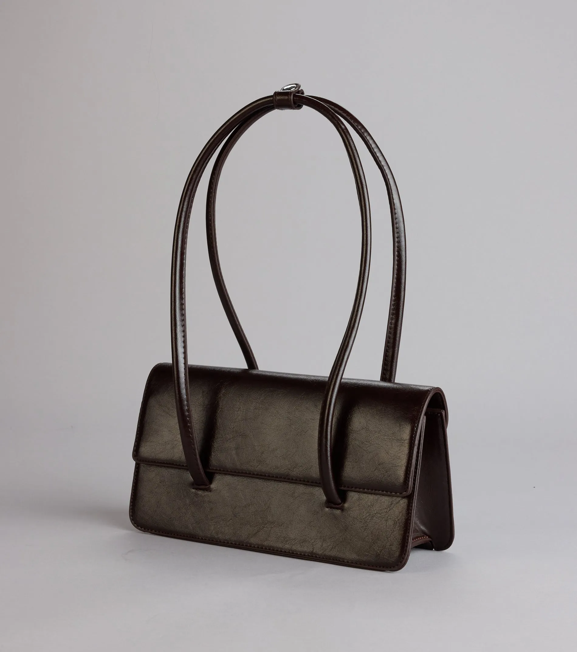 Sleek Moves Faux Leather Shoulder Bag sold by Windsor