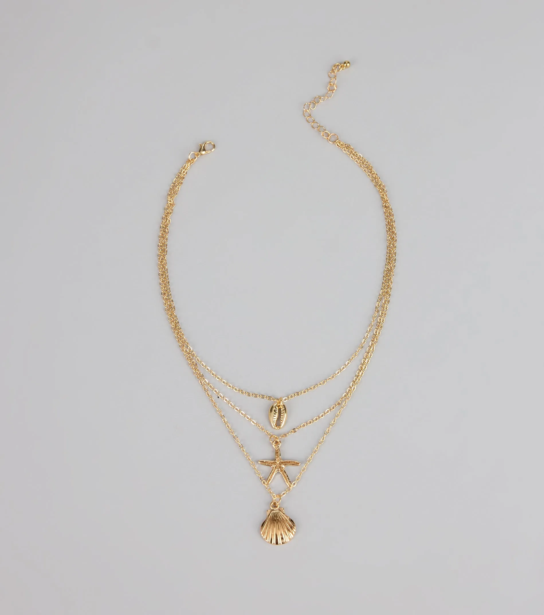 Seaside Sweetheart Layered Necklace sold by Windsor