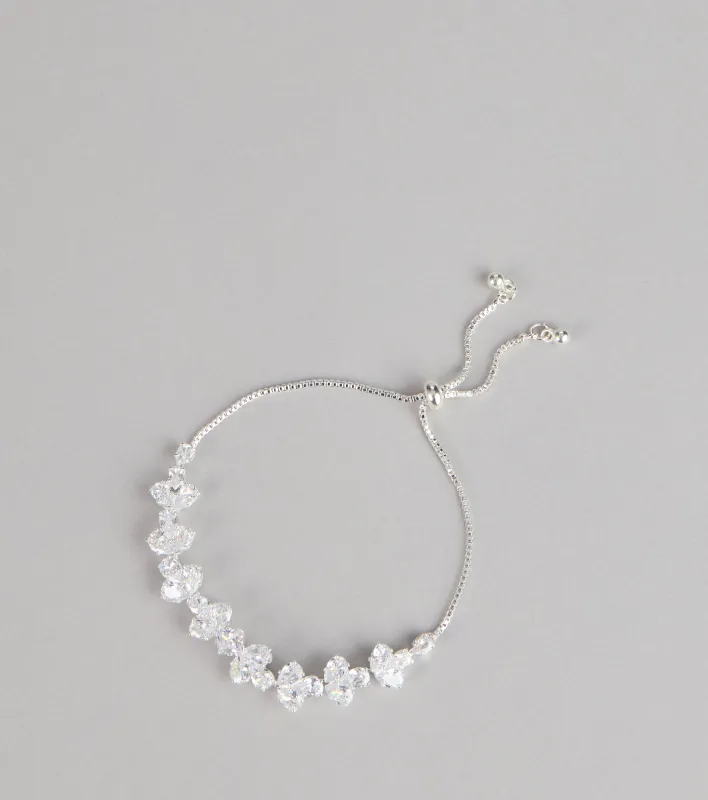 Shine Steady Cubic Zirconia Bracelet sold by Windsor