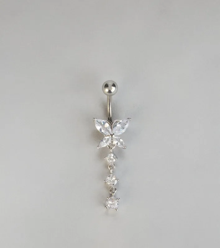 Flutter Spark Belly Ring sold by Windsor