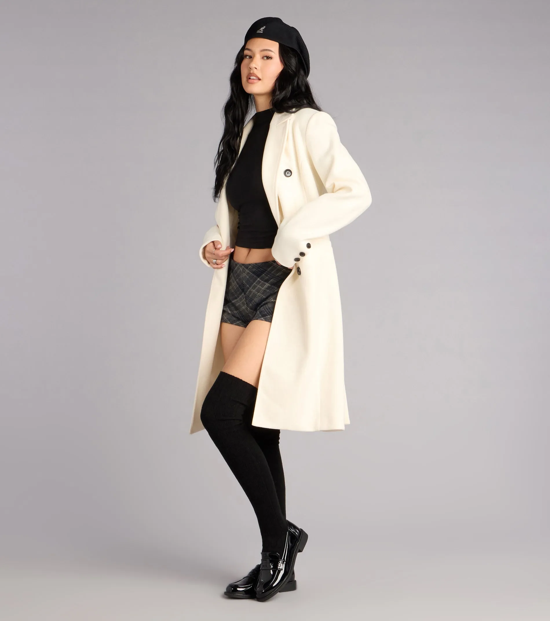 Polished Mood Double Breasted Trench Coat sold by Windsor product image thumbnail 4