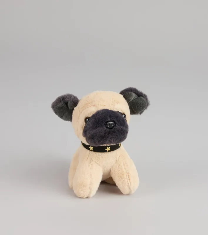 Starry Snuggles Pug Keychain sold by Windsor