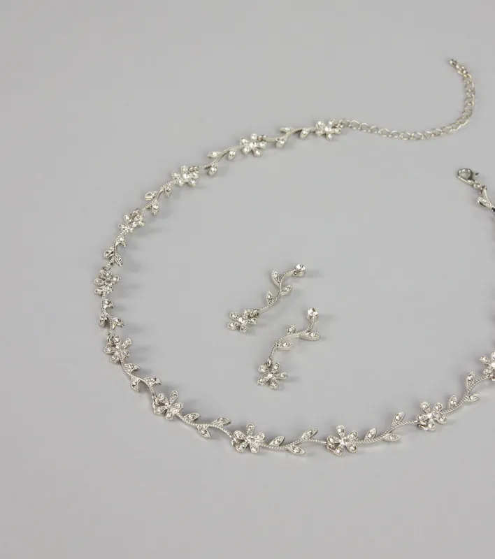 Daisy Glow Crystal Jewelry Set sold by Windsor