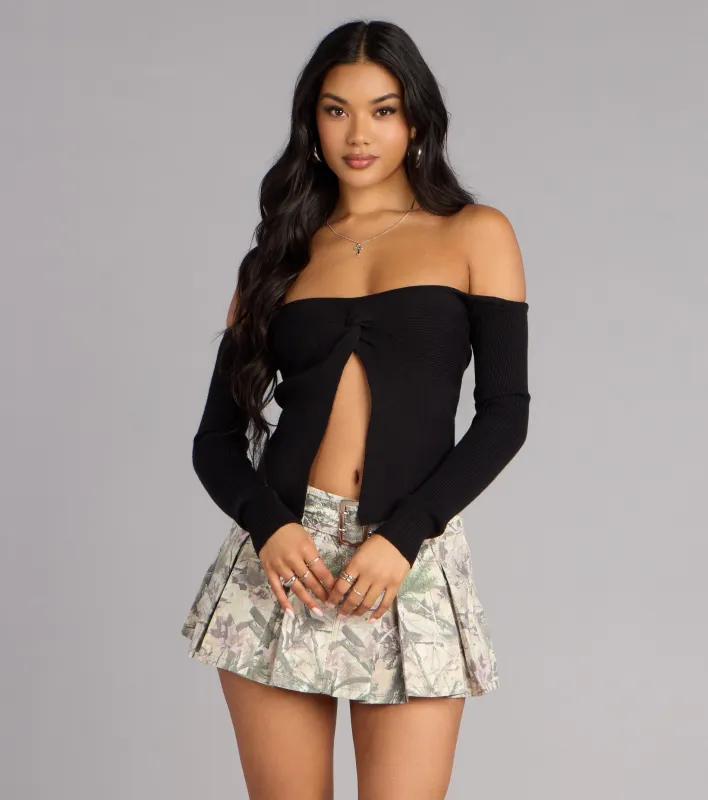 Casual Chic Vibe Off-The-Shoulder Top sold by Windsor