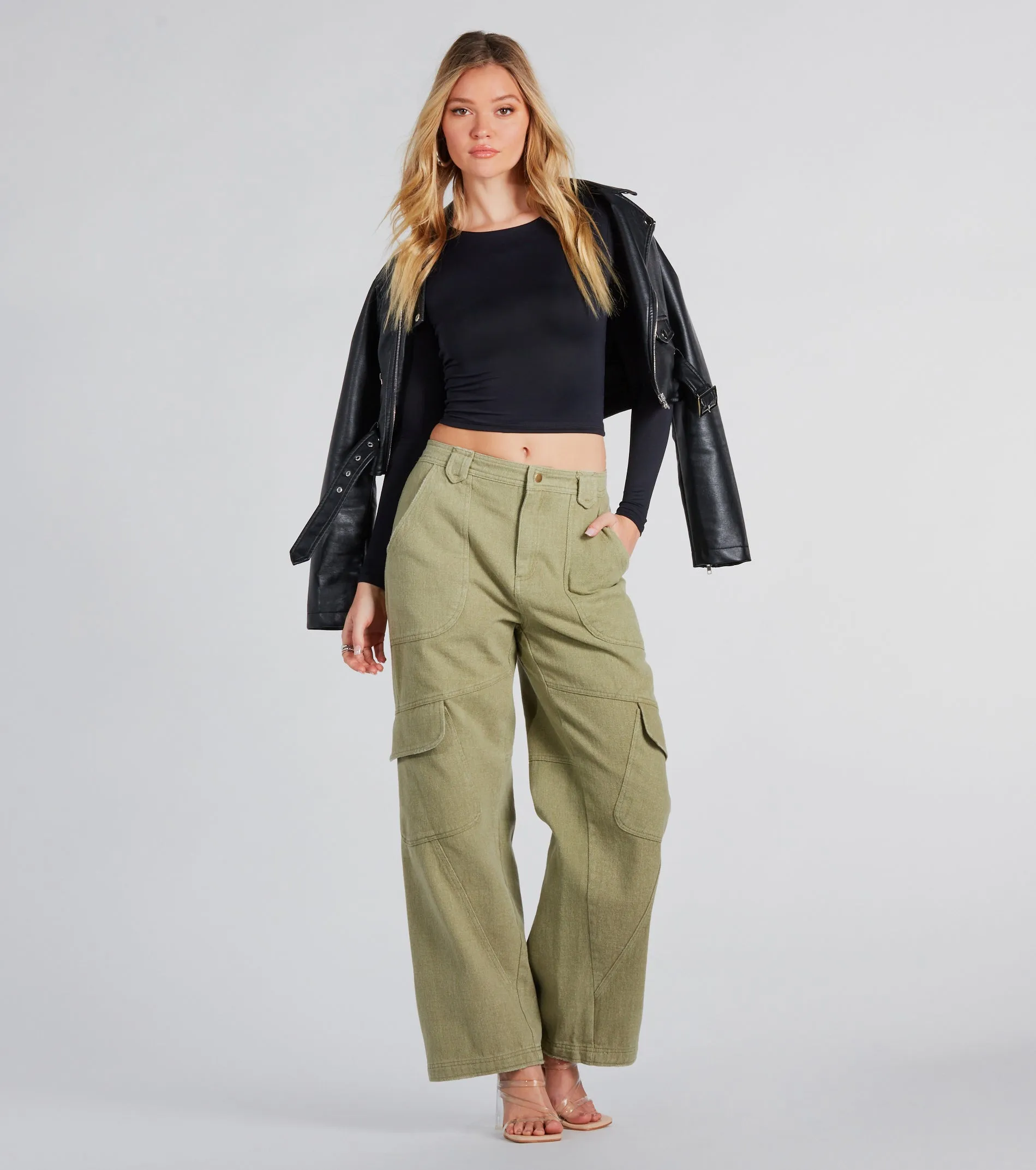 Smooth Silhouette Crew Neck Long Sleeve Top sold by Windsor product image thumbnail 2