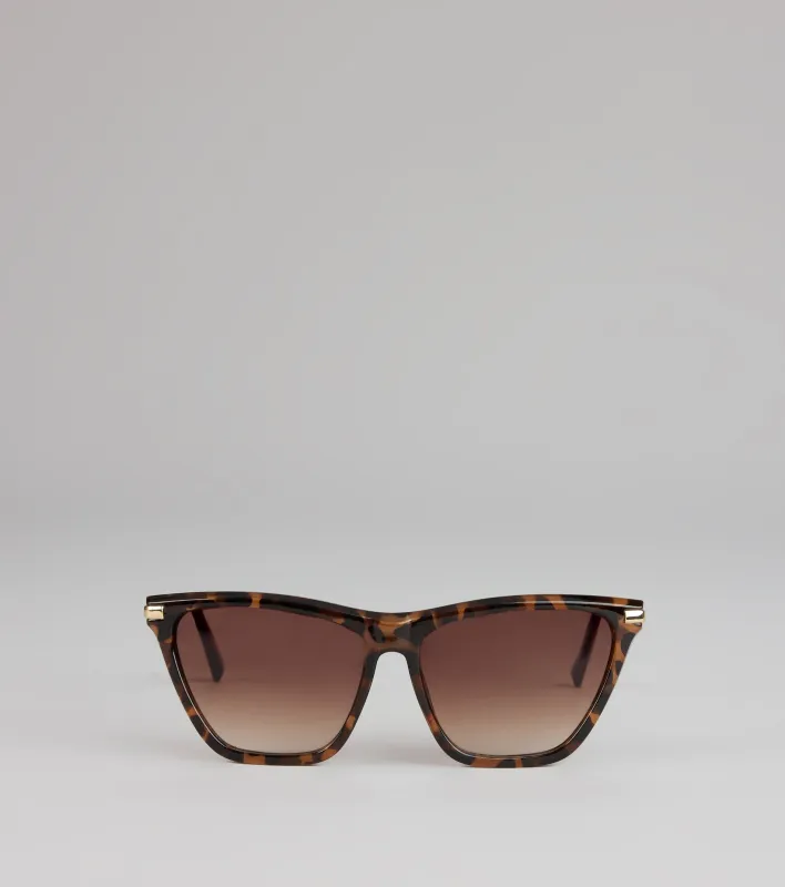 Off Duty Attitude Cat Eye Sunglasses sold by Windsor