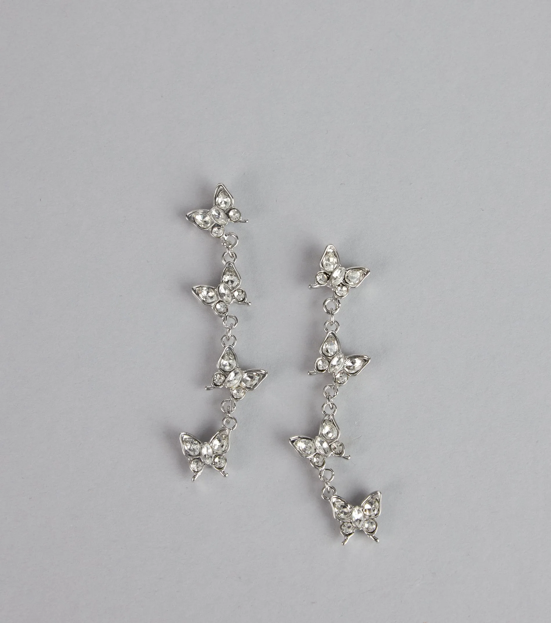 Sparkle Trail Butterfly Earrings sold by Windsor