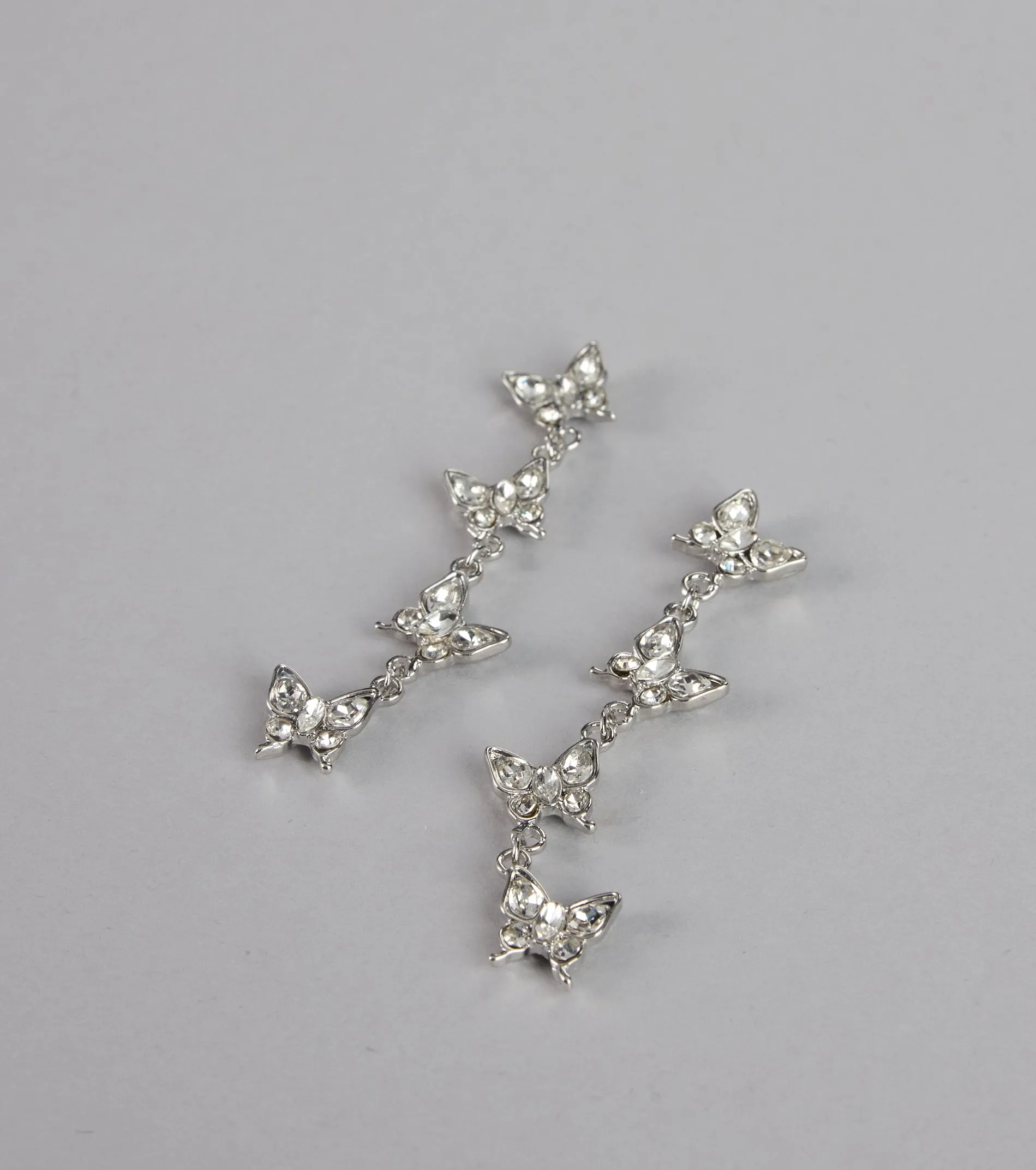 Sparkle Trail Butterfly Earrings sold by Windsor product image thumbnail 3