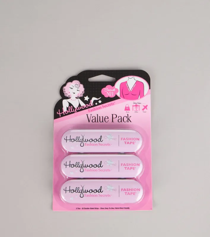 Hollywood Fashion Tape Three Pack Set sold by Windsor