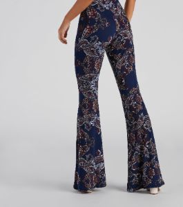 Paisley Babe Flare Pants sold by Windsor