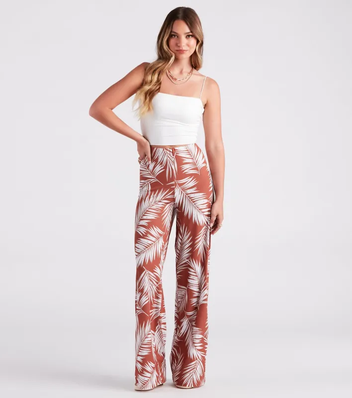 Island Girl High Rise Wide Leg Pants sold by Windsor