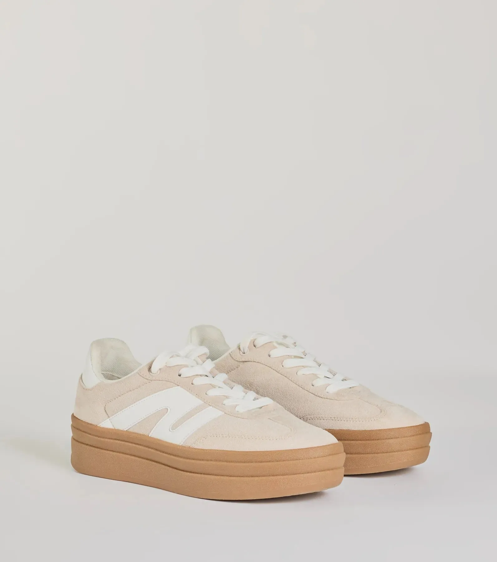 Instant Fave Faux Suede Platform Sneakers sold by Windsor