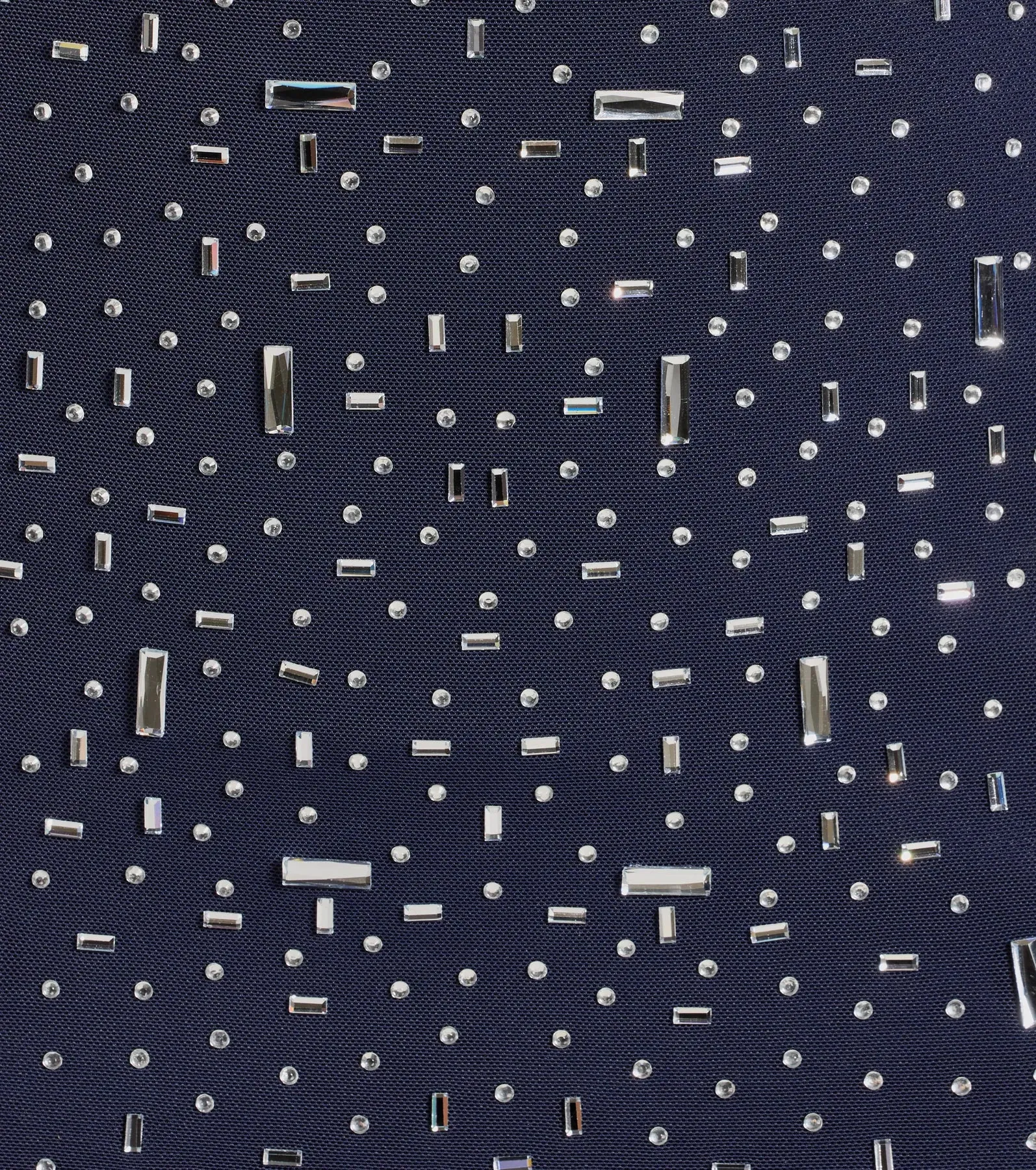 Serving Glam Rhinestone Mesh Bodycon Mini Dress sold by Windsor product image thumbnail 4