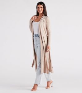 Her Business Slit Duster Trench sold by Windsor