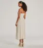 Effortlessly Elevated Strapless Linen-Blend Maxi Dress sold by Windsor