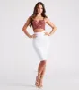 CLEARANCE - Pencil Me In Bandage Midi Skirt sold by Windsor