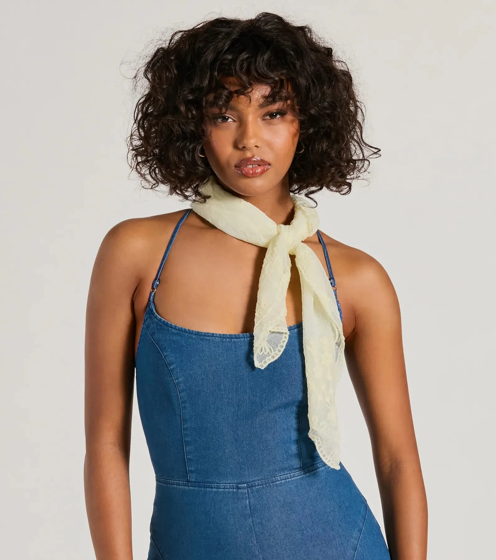 Forever Adorable Embroidered Sheer Head Scarf sold by Windsor product image thumbnail 3