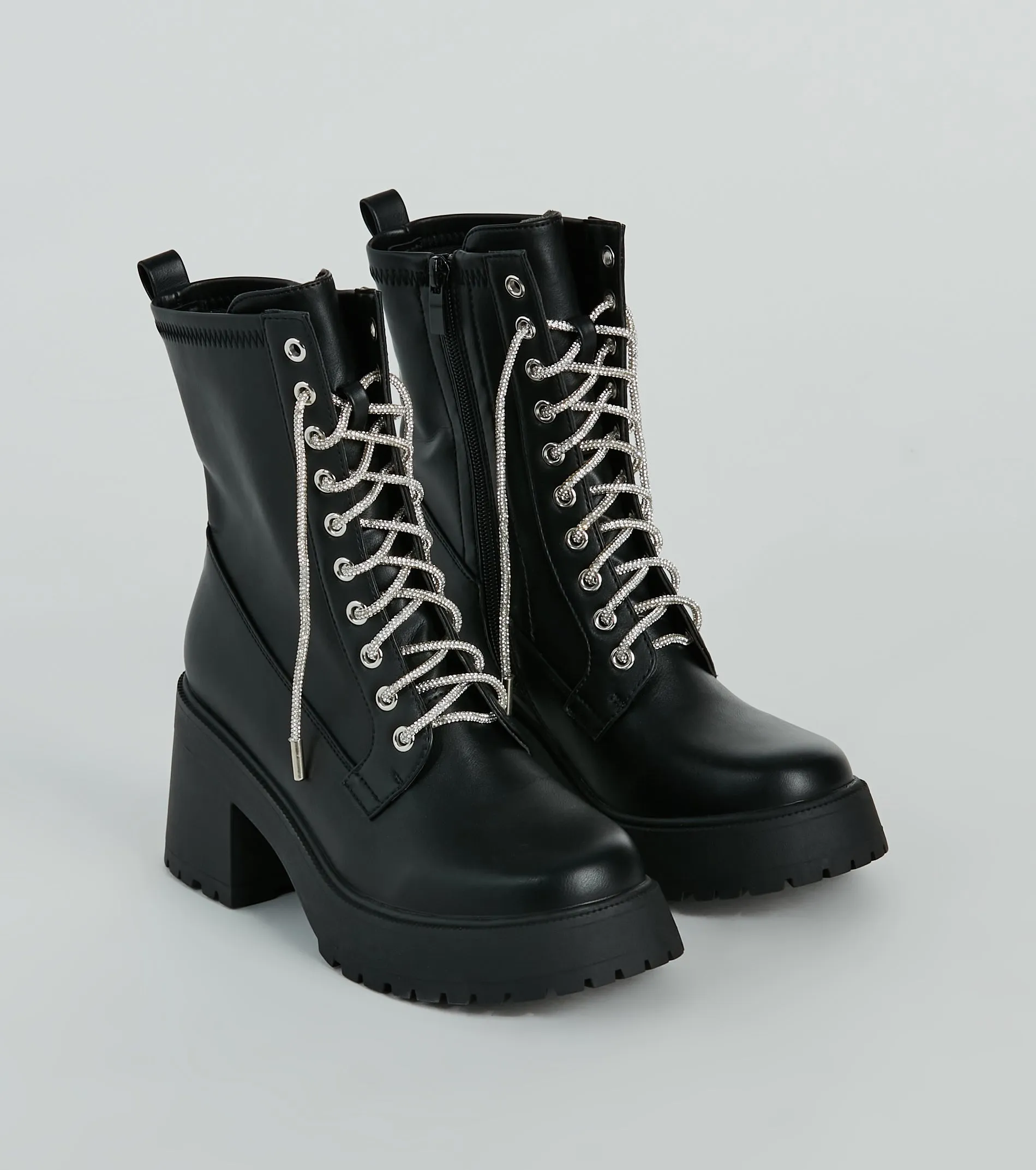 Cool Girl Amplified Rhinestone Shoe Laces sold by Windsor product image thumbnail 2