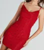 Sensuous Sultry Faux Pearl Rhinestone Mini Dress sold by Windsor