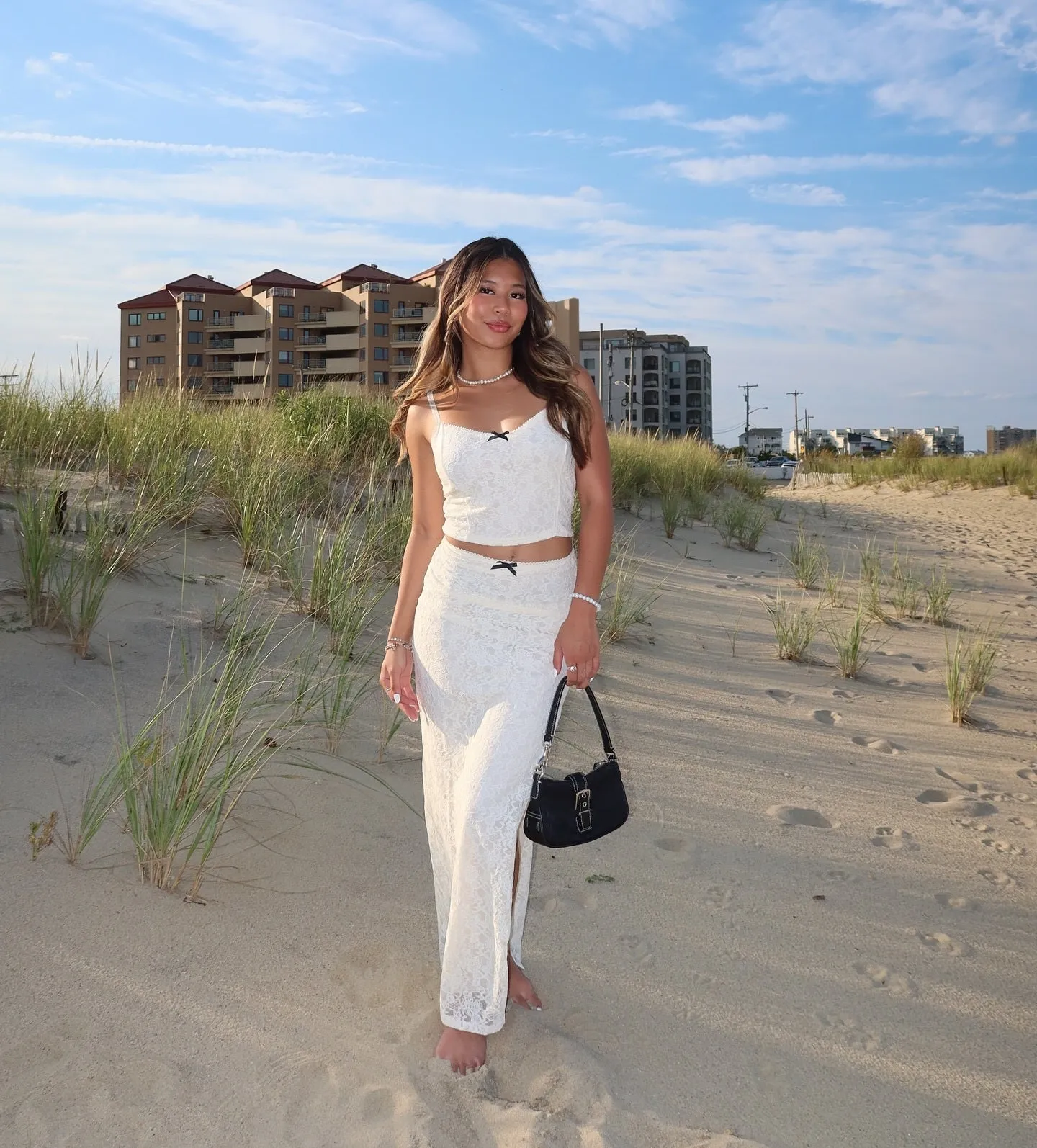 Unforgettable Dream High Rise Lace Maxi Skirt sold by Windsor product image thumbnail 5