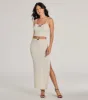 Unforgettable Dream High Rise Lace Maxi Skirt sold by Windsor