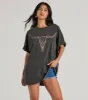 Giddy Up Cowgirl Longhorn Oversized Graphic Tee sold by Windsor