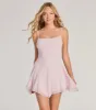 Sparkling Perfection Rhinestone A-Line Mini Dress sold by Windsor