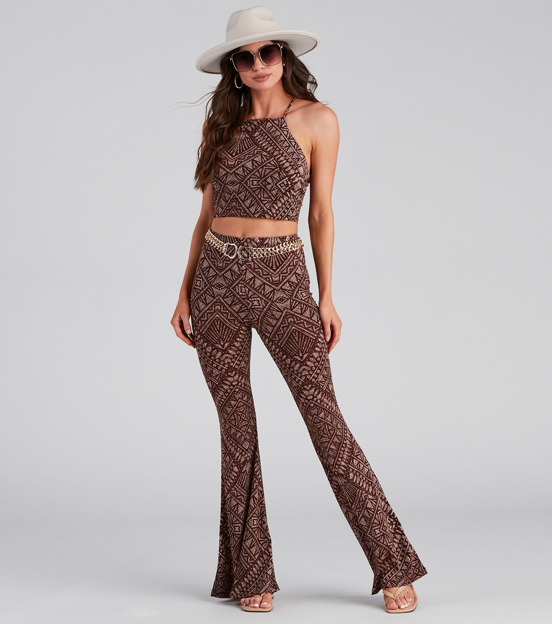Desert Queen Boho Halter Top sold by Windsor product image thumbnail 2