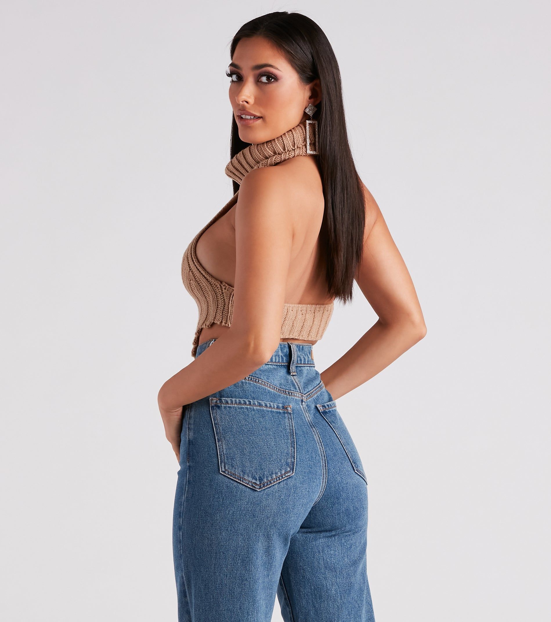 Feisty Lady Turtleneck Sweater Top sold by Windsor product image thumbnail 2