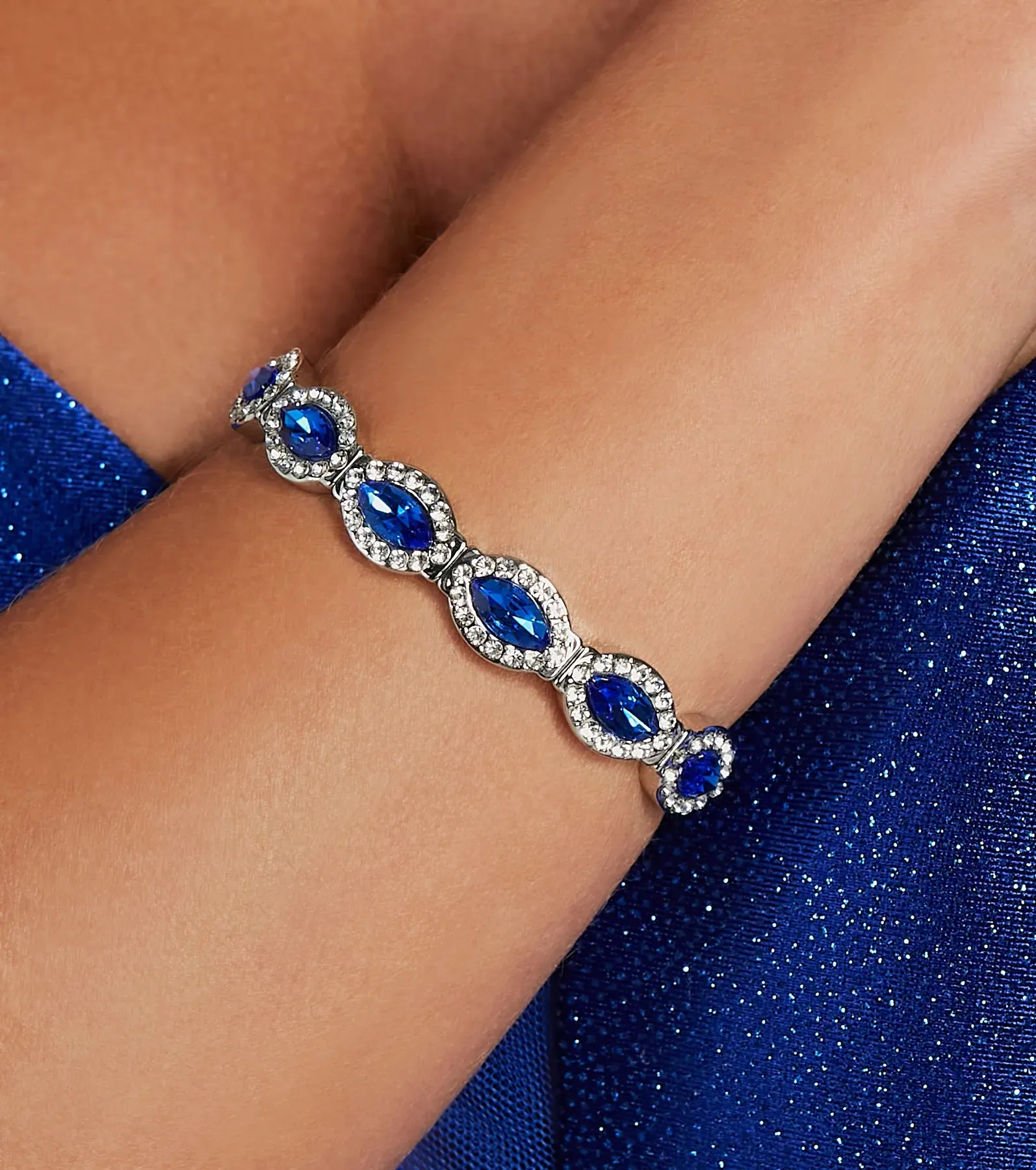 Glam Touch Gemstone Stretch Bracelet sold by Windsor product image thumbnail 2