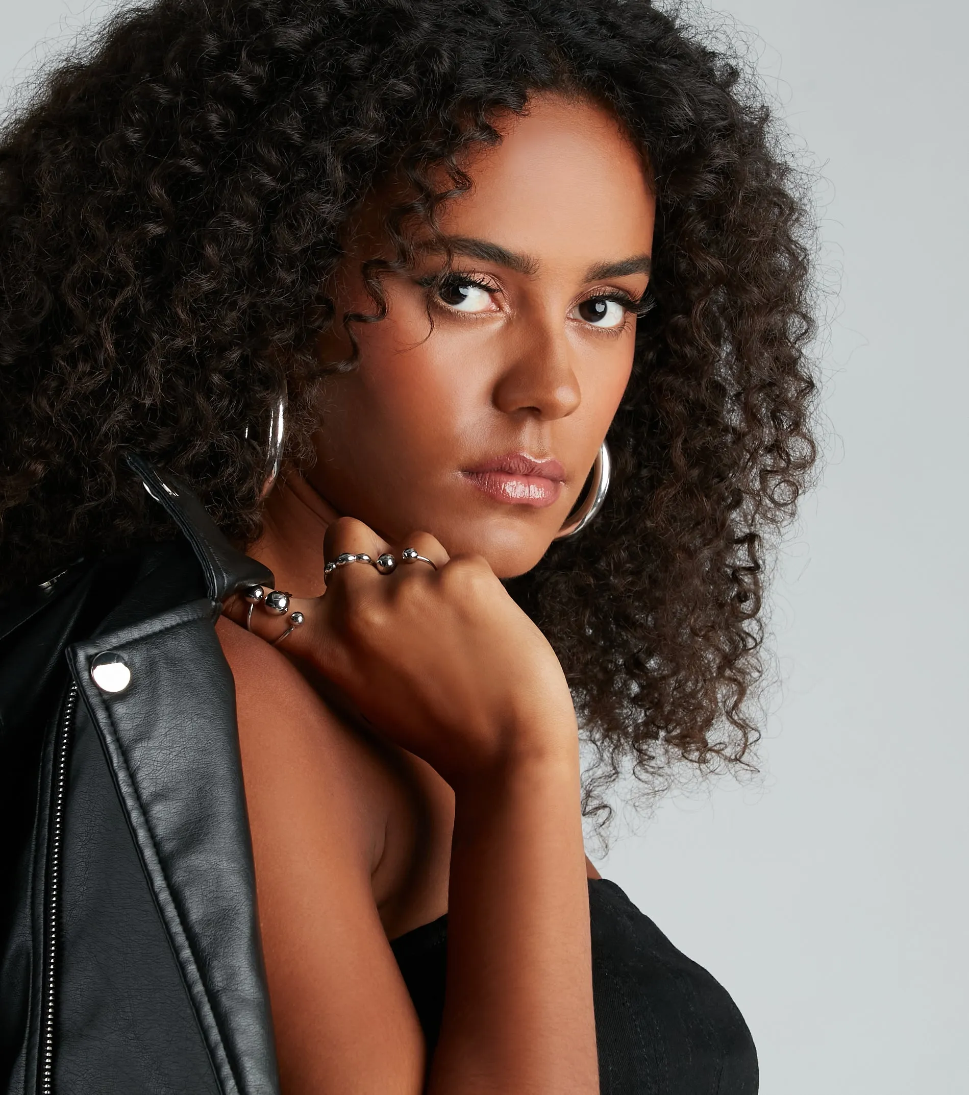 Elevated Charm Beaded Ring Set sold by Windsor product image thumbnail 2