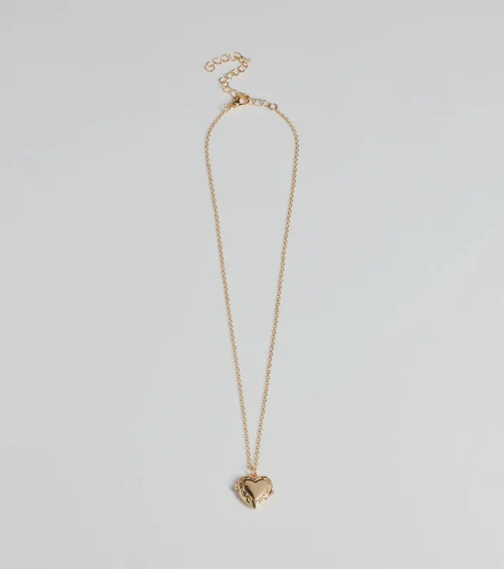 Cross My Heart Pendant Necklace sold by Windsor