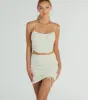 All Day Darling High Rise Lace Mini Skirt sold by Windsor