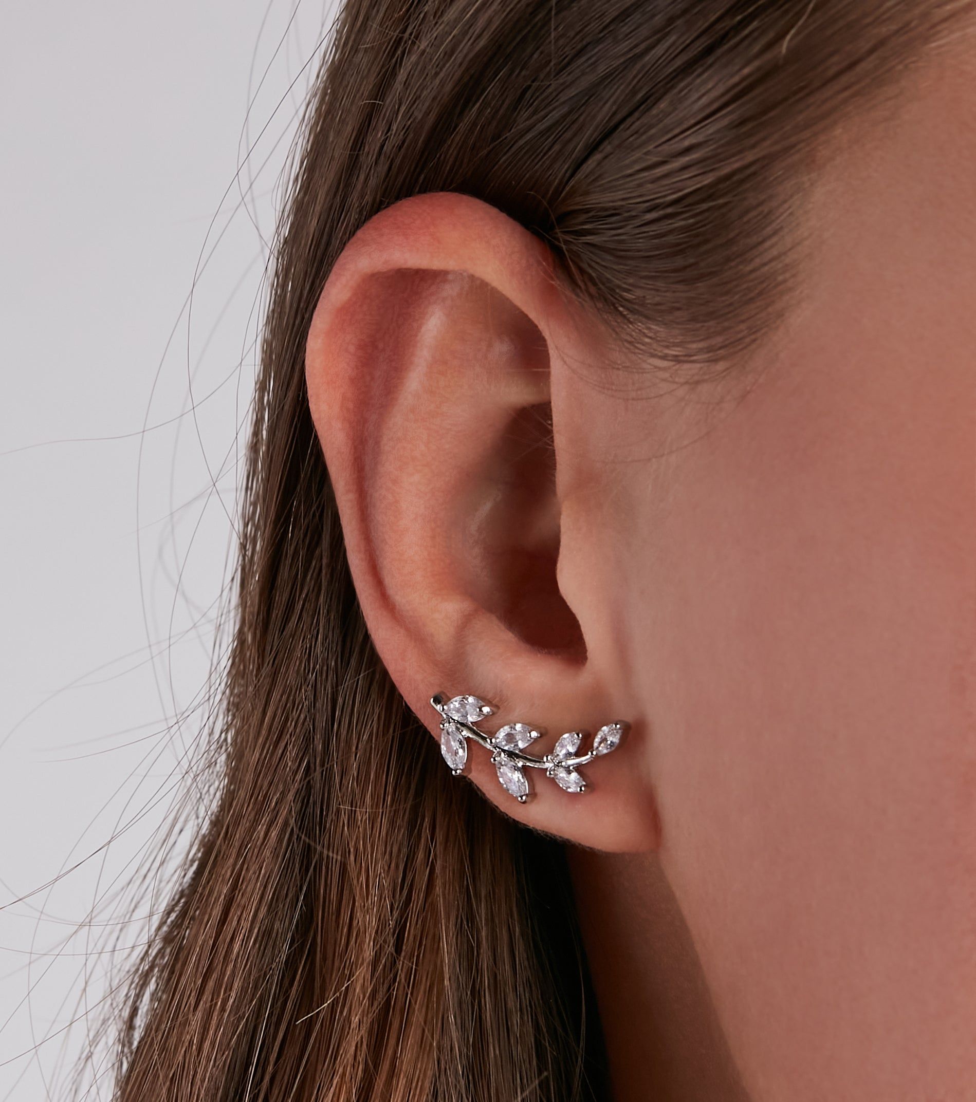 Sparkly Perfection Cubic Zirconia Ear Crawlers sold by Windsor