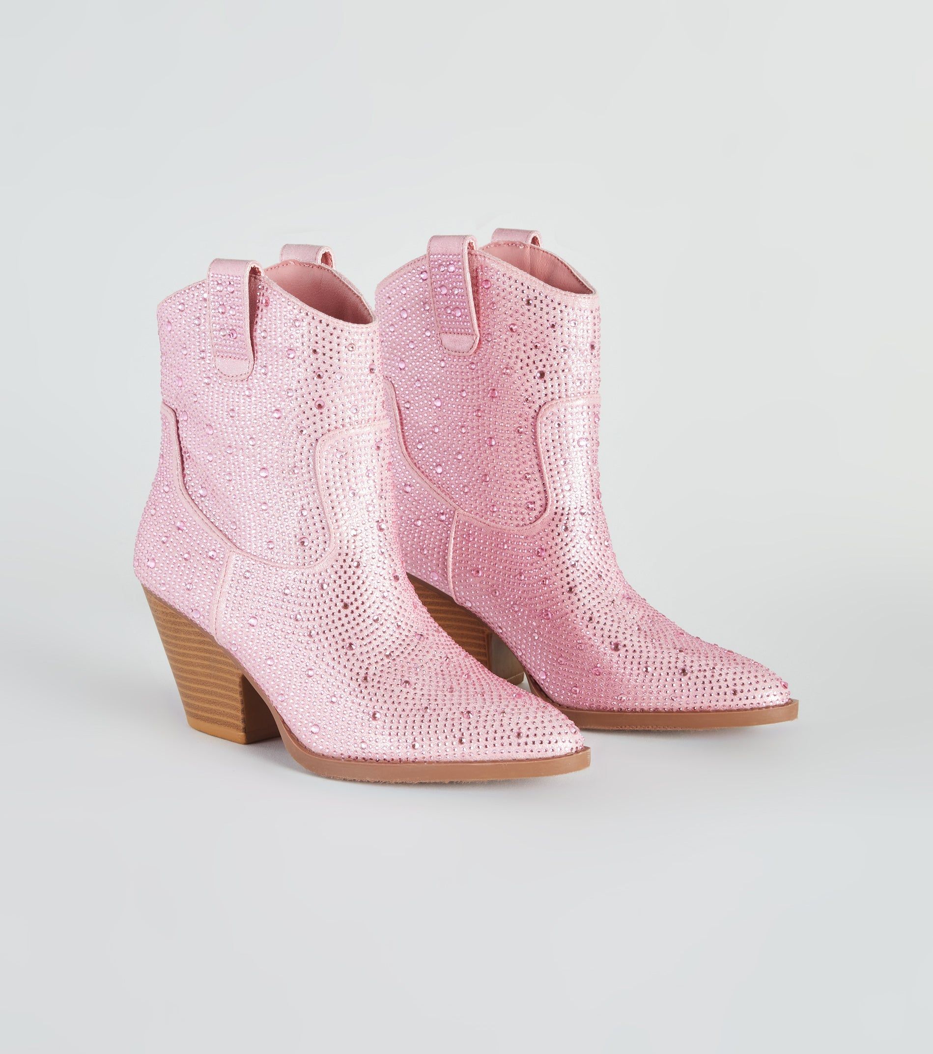 PLACEHOLDER - Glitzy Rhinestone Western Booties sold by Windsor product image thumbnail 8