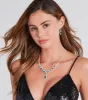 Major Radiance Gemstone Necklace And Earrings Set sold by Windsor