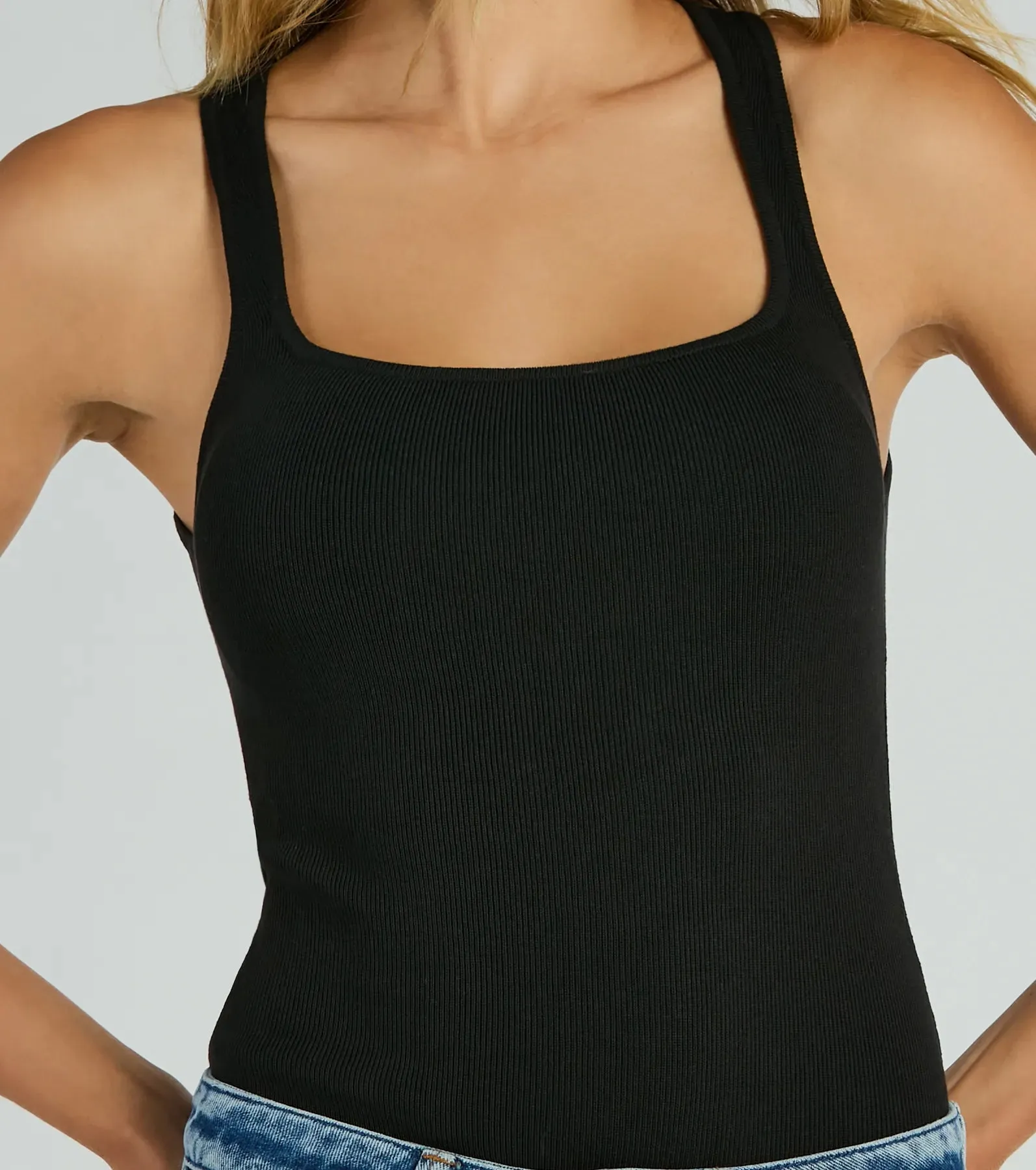 Sexy Comeback Sleeveless Cutout Back Bodysuit sold by Windsor product image thumbnail 4