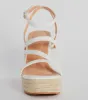 Summertime Chic Strappy Espadrille Wedges sold by Windsor