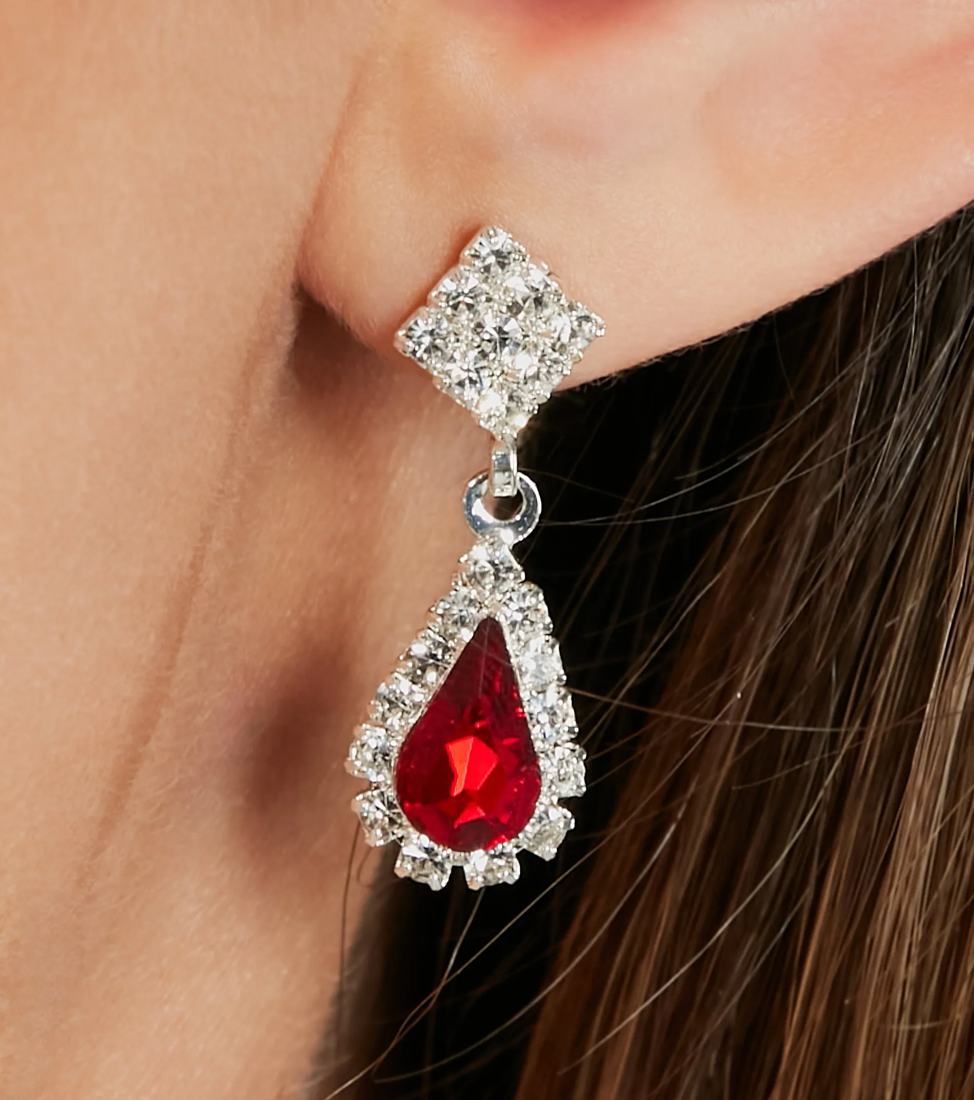 Forever Elegant Rhinestone And Gemstone Jewelry Set sold by Windsor product image thumbnail 3