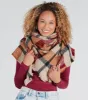 Cozy Time Large Plaid Scarf sold by Windsor