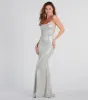 Kate Formal Metallic Open Back Mermaid Dress sold by Windsor