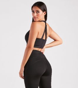 Sporty Style Racerback Tank Bra sold by Windsor